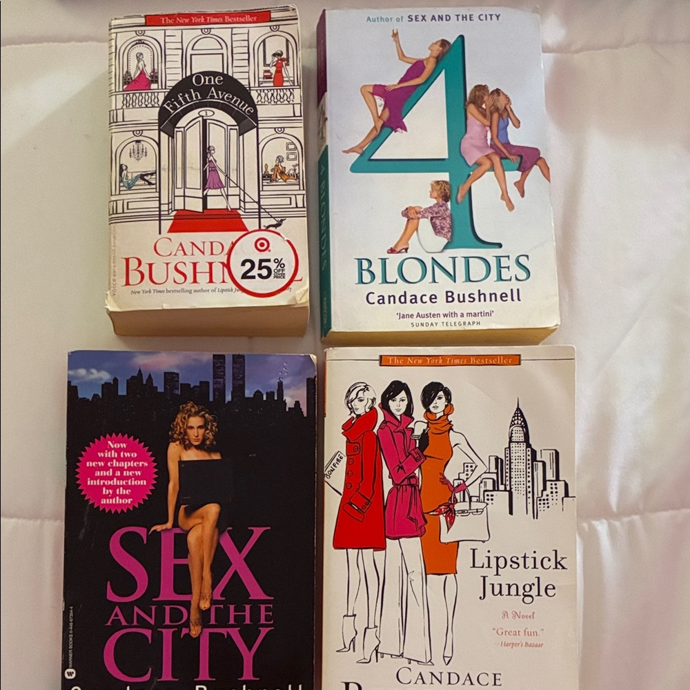 Candace Bushnell Book Collection